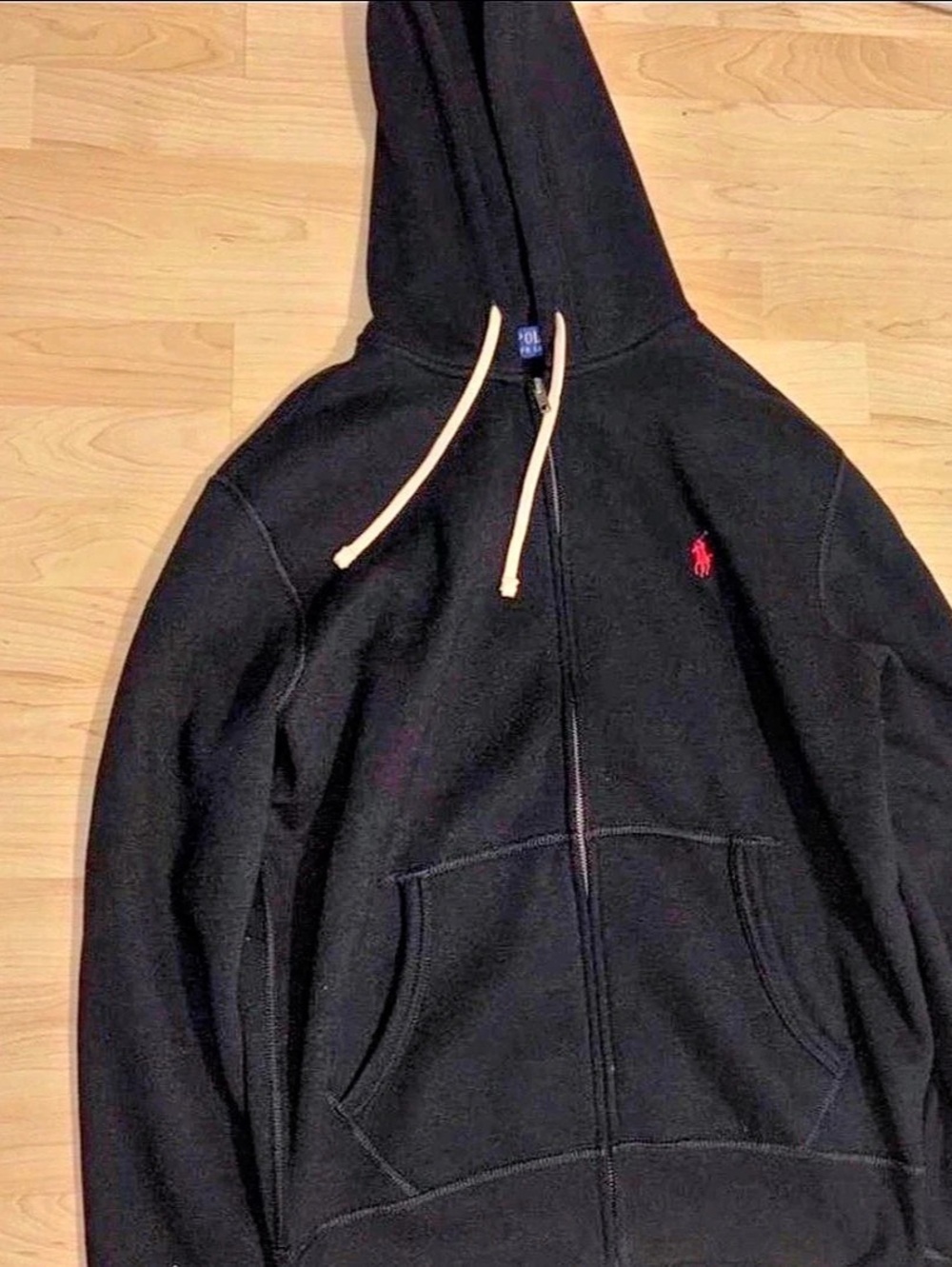 Polo Ralph Lauren Thermal Lined Full-Zip Hoodie Black Small
